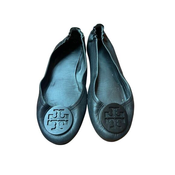 Tory Burch Black Flats - Picture 1 of 8